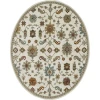 Oriental Weavers Andorra 2419B Ivory/ Multi 7 Ft.10 In. Round Rug