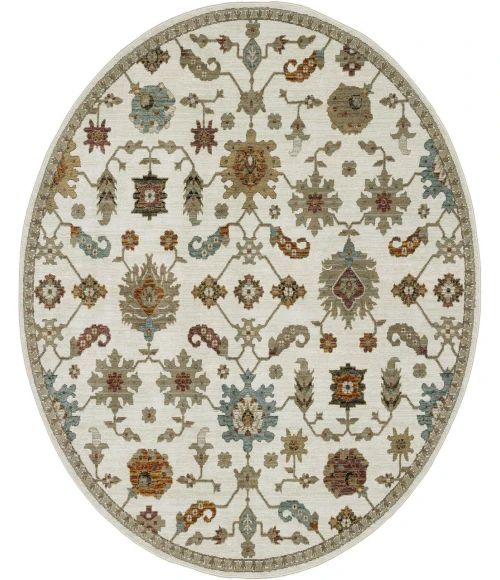 Oriental Weavers ANDORRA 2419B Ivory 8' 6X11' 7