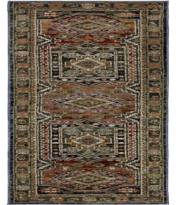 Oriental Weavers Andorra 2442A Blue/ Multi 2 Ft. 3 In. X 8 Ft. Runner Rug