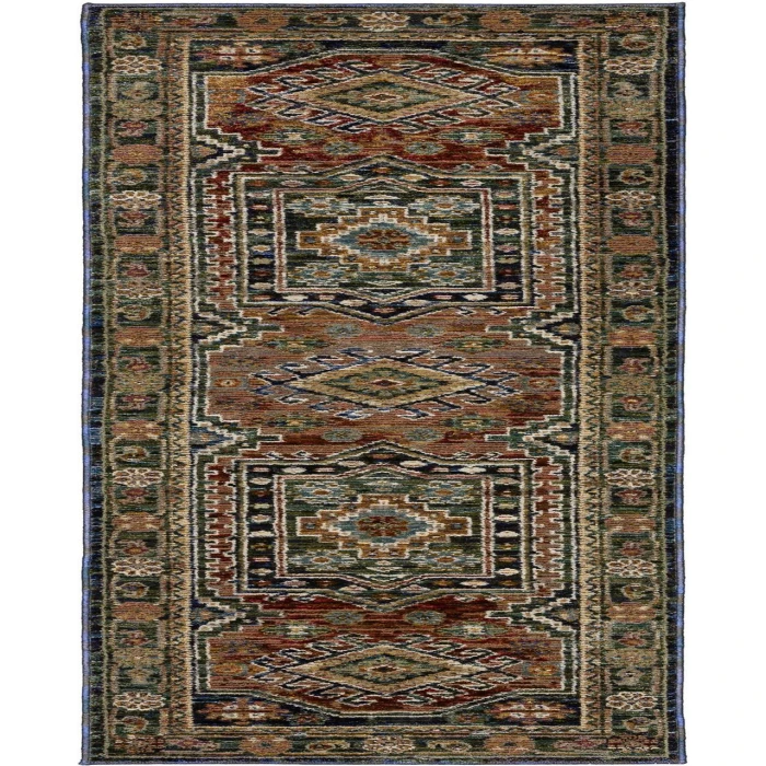 Oriental Weavers ANDORRA 2442a Blue/Multi Rug 2' 3X8'