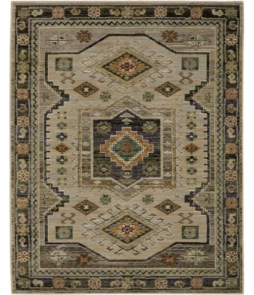 Oriental Weavers ANDORRA 2442D Green 5' 3X7' 3