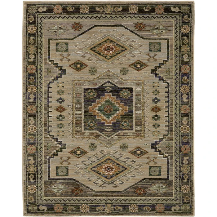 Oriental Weavers ANDORRA 2442D Green 10'X13' 2