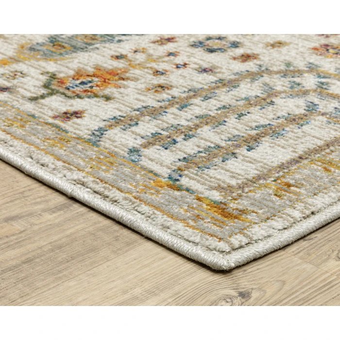 Oriental Weavers ANDORRA 2449B Ivory 3' 3X5' 2