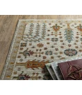 Oriental Weavers ANDORRA 2449B Ivory 6' 7X9' 6