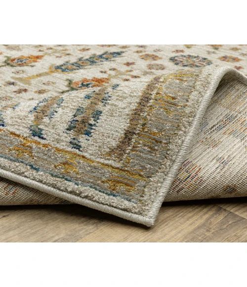 Oriental Weavers ANDORRA 2449B Ivory 6' 7X9' 6