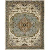 Oriental Weavers Andorra 2451B Ivory/ Blue 10 Ft. X 13 Ft. 2 In. Rectangle Rug