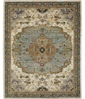 Oriental Weavers ANDORRA 2451b Ivory/Blue Rug 5'3X7'3