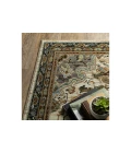 Oriental Weavers ANDORRA 2451b Ivory/Blue Rug 2' 3X8'