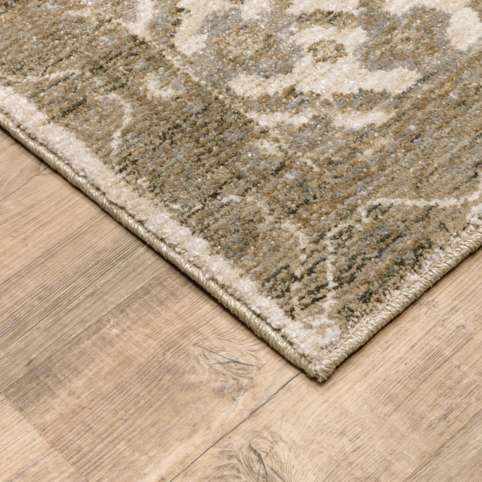 Oriental Weavers Area Rug Andorra 298C0 Beige 2' 6" X 12' 0" Runner