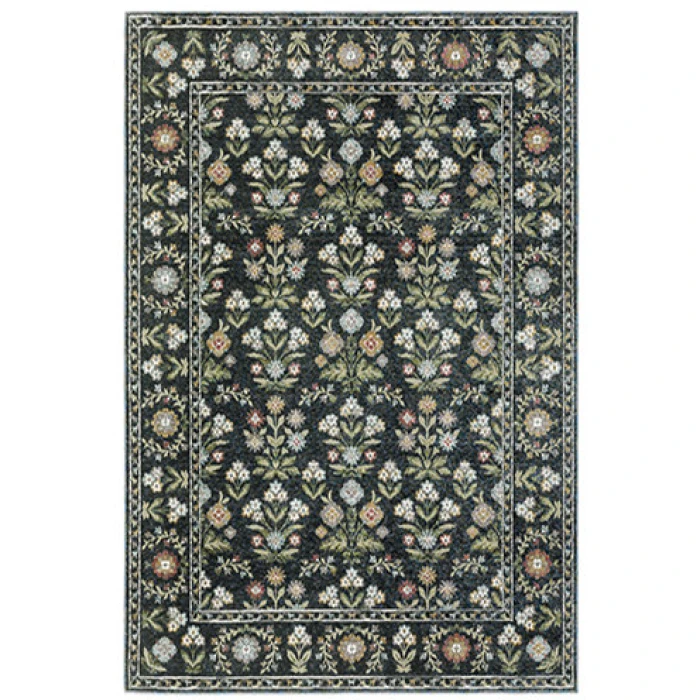 Oriental Weavers ANDORRA Blue 3710A 7ft.10in. X 10ft.10in. Rect. Rug