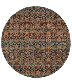 Oriental Weavers Andorra 6836C Multi/ Blue Area Rug 5 ft. 3 in. X 7 ft. 3 in. Rectangle