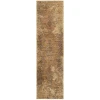 Oriental Weavers Andorra 6845D Gold/ Brown Area Rug 2 ft. 6 in. X 12 ft. 0 in. Runner