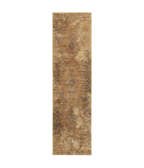 Oriental Weavers Area Rug Andorra 6845D Gold 1'10" X  3' 2"