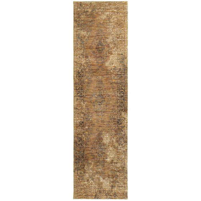 Oriental Weavers Area Rug Andorra 6845D Gold 1'10" X  3' 2"