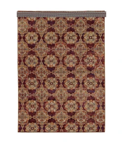 Oriental Weavers Andorra 6883A Red/ Gold Area Rug 3 ft. 3 in. X 5 ft. 2 in. Rectangle