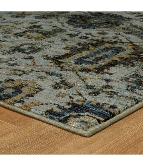 Oriental Weavers Area Rug Andorra 7120A Blue 8' 6" X 11' 7"