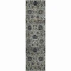 Oriental Weavers Andorra 7120A Blue/ Navy Area Rug 2 ft. 3 in. X 8 ft. 0 in. Runner