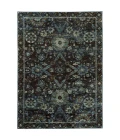 Oriental Weavers Area Rug Andorra 7124A Navy 1'10" X  3' 2"