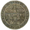 Oriental Weavers Andorra 7125C Green/ Brown Area Rug 7 ft. 10 in. Round