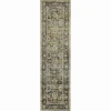 Oriental Weavers Andorra 7125C Green/ Brown Area Rug 2 ft. 3 in. X 8 ft. 0 in. Runner