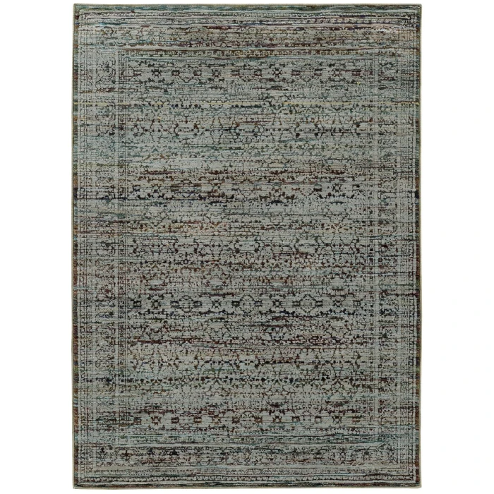 Oriental Weavers Area Rug Andorra 7127A Blue 1'10" X  3' 2"