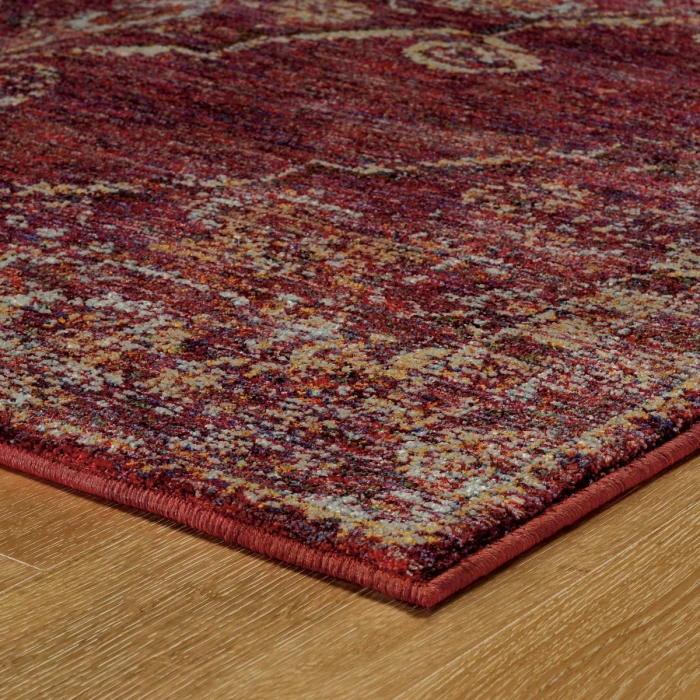 Oriental Weavers Area Rug Andorra 7135E Red 8' 6" X 11' 7"