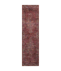 Oriental Weavers Andorra 7135E Red/ Gold Area Rug 3 ft. 3 in. X 5 ft. 2 in. Rectangle