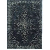 Oriental Weavers Andorra 7135F Blue/ Blue Area Rug 3 ft. 3 in. X 5 ft. 2 in. Rectangle