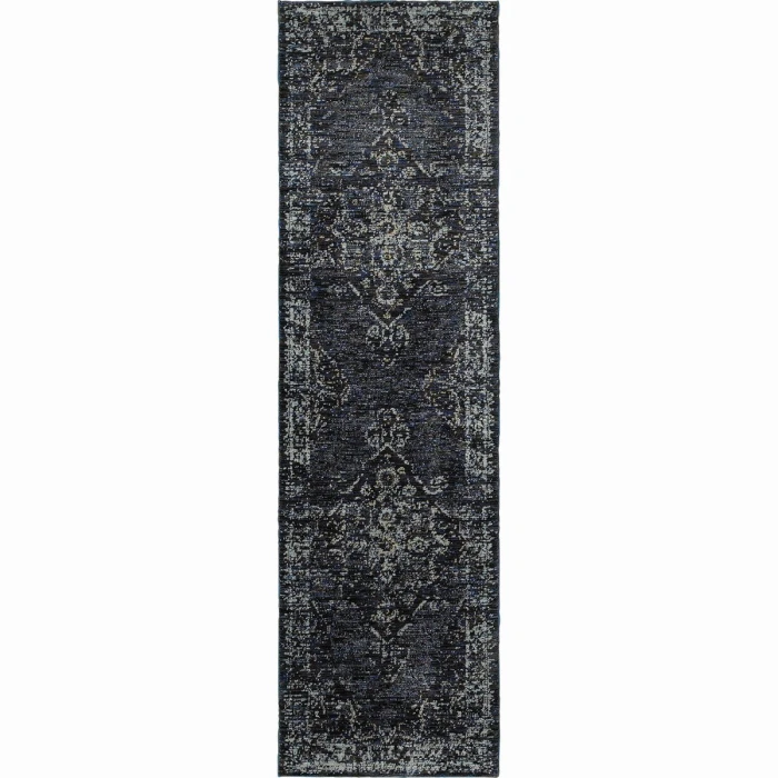 Oriental Weavers Area Rug Andorra 7135F Blue 1'10" X  3' 2"