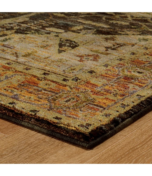 Oriental Weavers Area Rug Andorra 7138B Gold 7'10"
