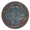 Oriental Weavers Andorra 7139A Blue/ Multi Area Rug 7 ft. 10 in. Round
