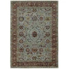 Oriental Weavers Andorra 7155A Blue/ Red Area Rug 8 ft. 6 in. X 11 ft. 7 in. Rectangle