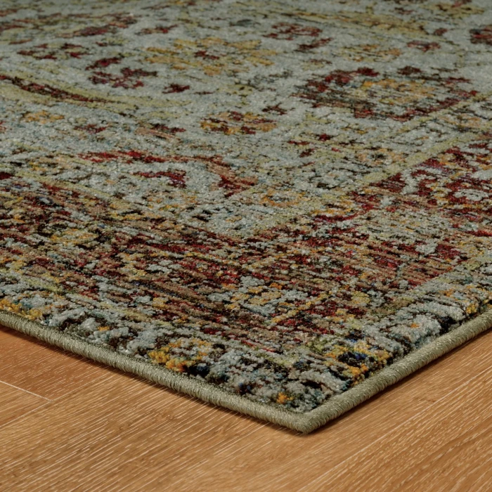 Oriental Weavers Area Rug Andorra 7155A Blue 1'10" X  3' 2"