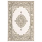 Oriental Weavers Andorra 7939D Beige/ Ivory Area Rug 3 ft. 3 in. X 5 ft. 2 in. Rectangle