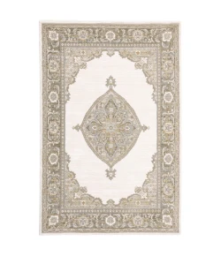 Oriental Weavers Andorra 7939D Beige/ Ivory Area Rug 8 ft. 6 in. X 11 ft. 7 in. Rectangle