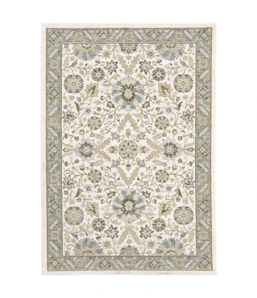 Oriental Weavers Area Rug Andorra 8918I Stone 8' 6" X 11' 7"
