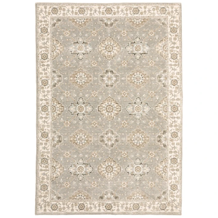 Oriental Weavers Area Rug Andorra 8929H Grey 10' 0" X 13' 2"