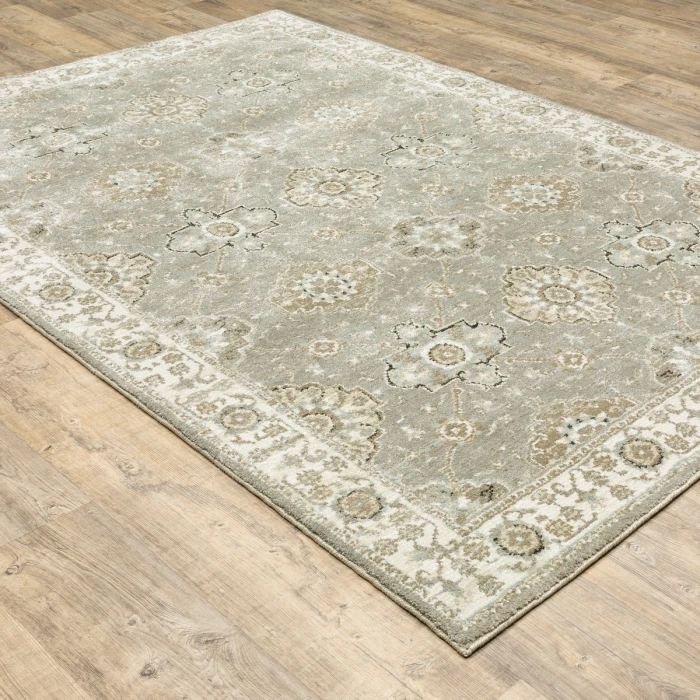 Oriental Weavers Area Rug Andorra 8929H Grey 10' 0" X 13' 2"
