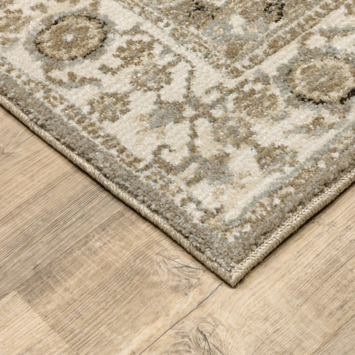 Oriental Weavers Area Rug Andorra 8929H Grey 10' 0" X 13' 2"