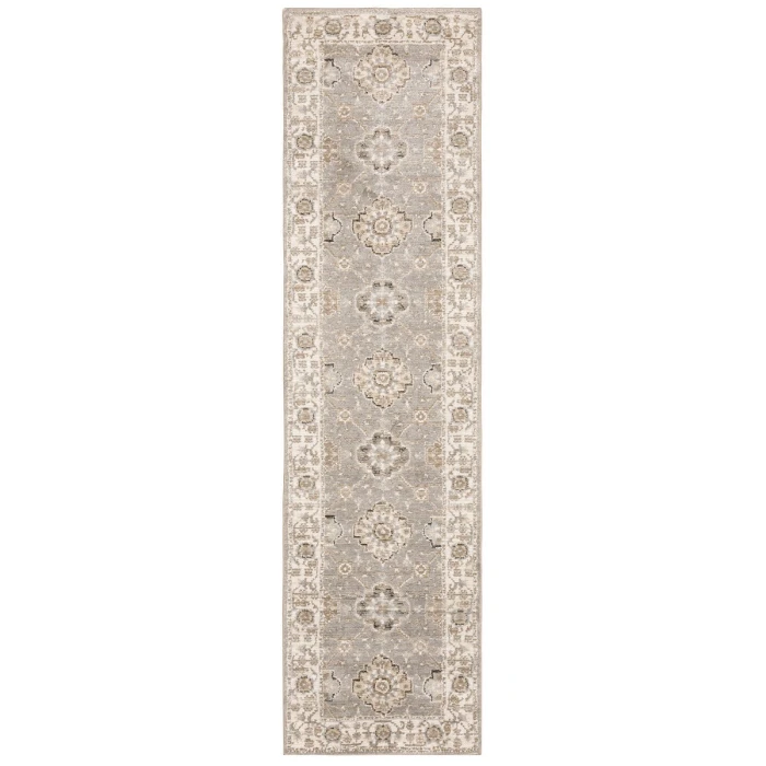 Oriental Weavers Area Rug Andorra 8929H Grey 10' 0" X 13' 2"