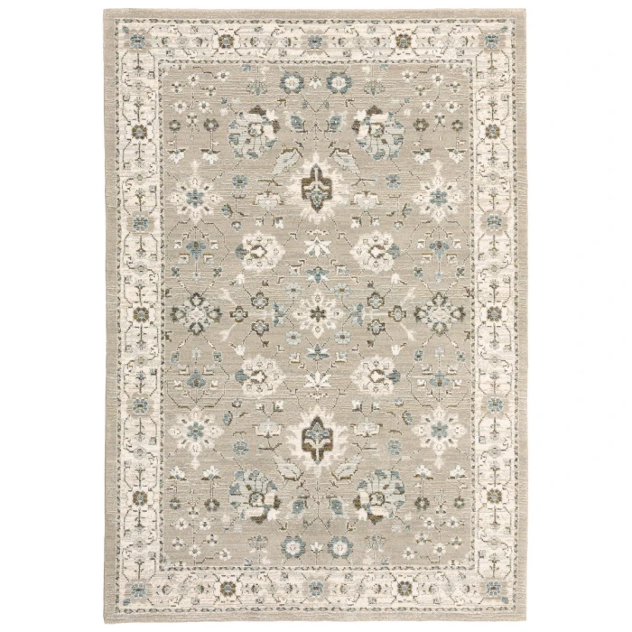 Oriental Weavers Area Rug Andorra 8930L Beige 7'10" X 10'10"