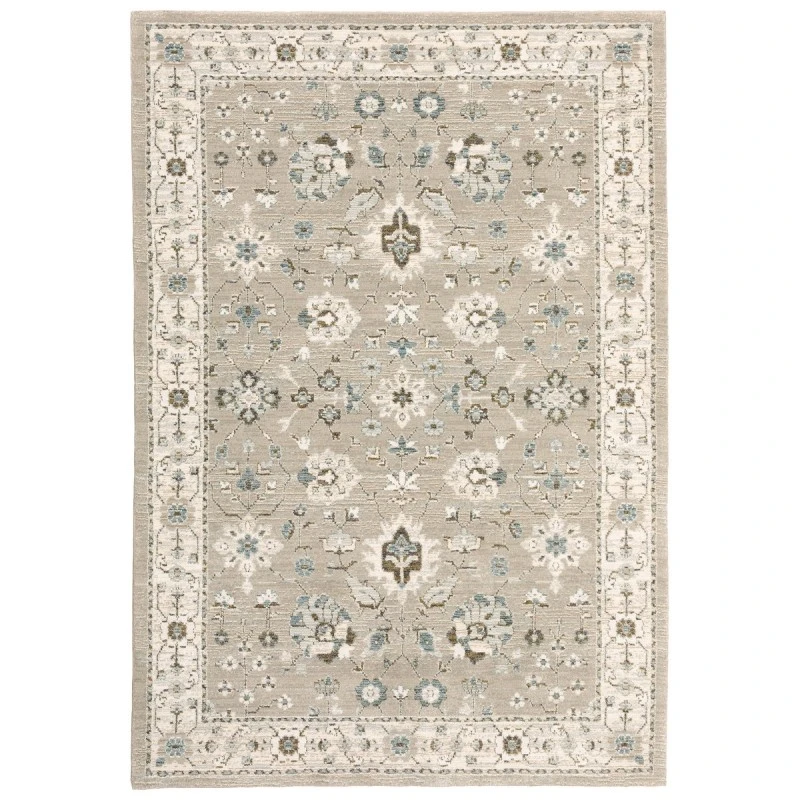 Oriental Weavers Area Rug Andorra 8930L Beige 1'10" X  3' 2"