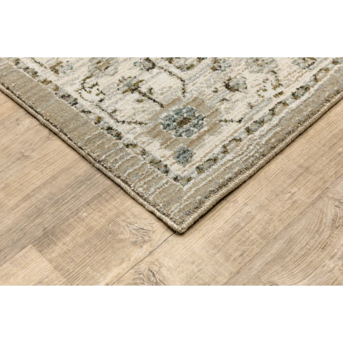Oriental Weavers Area Rug Andorra 8930L Beige 2' 3" X  8' 0" Runner