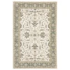 Oriental Weavers Andorra 9537P Ivory/ Blue Area Rug 8 ft. 6 in. X 11 ft. 7 in. Rectangle
