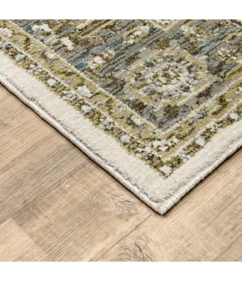 Oriental Weavers Area Rug Andorra 9537P Ivory 5' 3" X  7' 3"