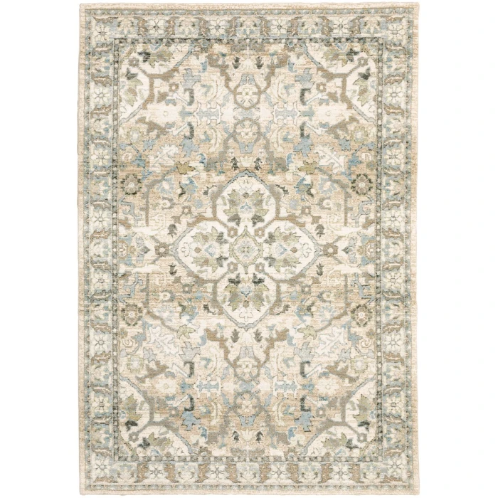Oriental Weavers Area Rug Andorra 9818G Beige 6' 7" X  9' 6"