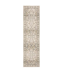 Oriental Weavers Andorra 9818G Beige/ Ivory Area Rug 2 ft. 3 in. X 8 ft. 0 in. Runner