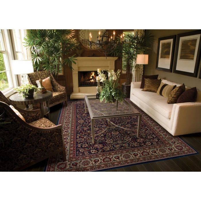 Oriental Weavers Area Rug Ariana 113B2 Blue 2' 3" X  7' 9" Runner
