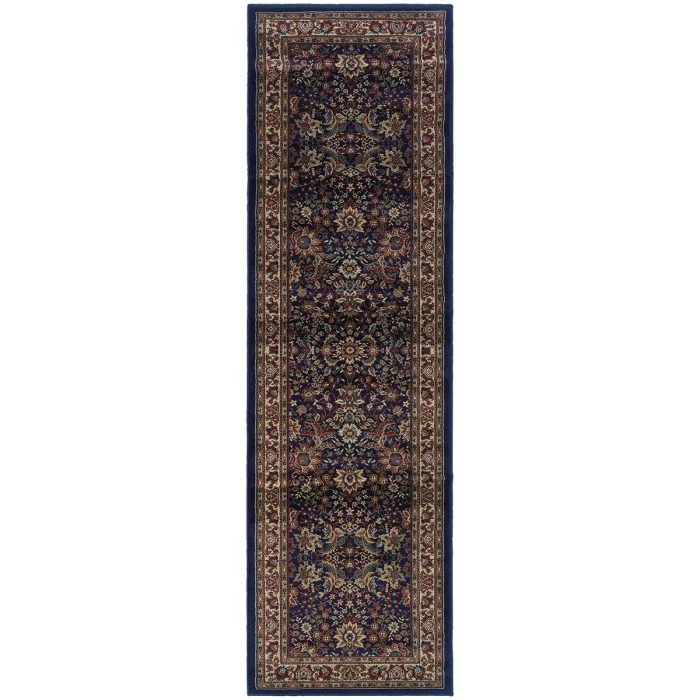 Oriental Weavers Area Rug Ariana 113B2 Blue 2' 3" X  7' 9" Runner