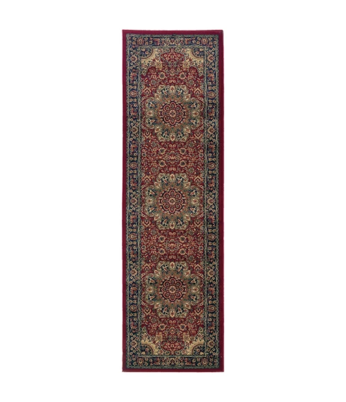 Oriental Weavers Area Rug Ariana 116R3 Red 6' 7" X  9' 6"